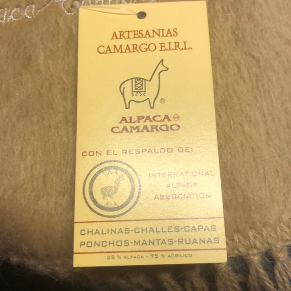 Alpaca Camargo scarf - Picture 4 of 6